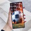 Moderne fodbold cool Til Samsung Galaxy S26 S25 S24 S23 S22 S21 S20 Ultra Plus FE 5G Sort Blød TPU Telefoncover