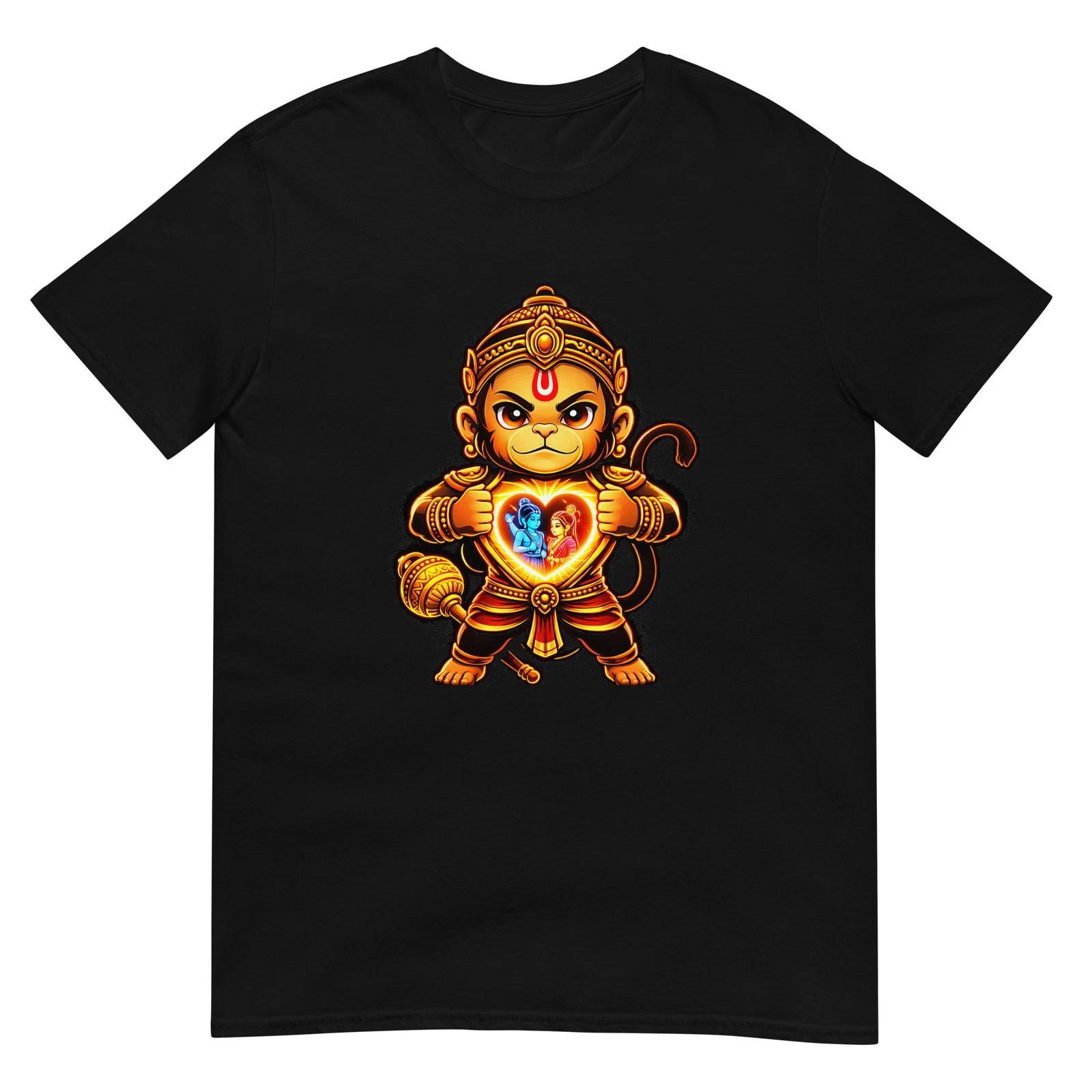 Hanumanji Hanuman Hindu Monkey God Lover Devotee T-Shirt 3XL