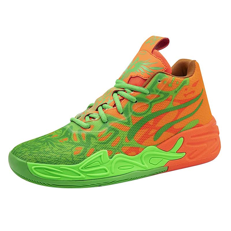 Basketball Shoes Mens Lightweight Comfortable Summer Fitness Training Shock-absorbing High-top Casual Walking Shoes for Men