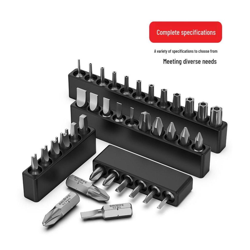 High Hardness Phillips & Slotted Screwdriver Bits Set for Hexagonal Electric Drills