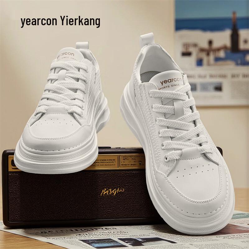 Yierkang Men s Lightweight Increased Height Casual Board Shoes 130