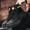 Boots men's high top 2026 summer anti slip and wear-resistant thick soled trendy boots men's workwear versatile
