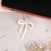 Phone Dust Plug Pendant For Type-C Port  Cute Bow Mobile Phone Dust Plug Charging Port Protector Anti-Dust Plug Cover