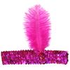 Headband Beautiful Lovely Brilliant Halloween Feather Headwear for Festival