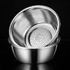Lion Search 304 Stainless Steel Mixing Bowl with Glass Lid
