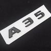 cfrbzt1 2025 Hot ABS For Mercedes Benz A 35 45 AMG W177 W176 A35 A45 A45S TURBO 4MATIC Car Trunk Letters Emblem Badge Logo Stickers Acce