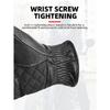 Retro Winter Motorcycle Leather Gloves with Certified Lined with Fleece for Warmth Protective Anti-fall Touch Motocross Gloves