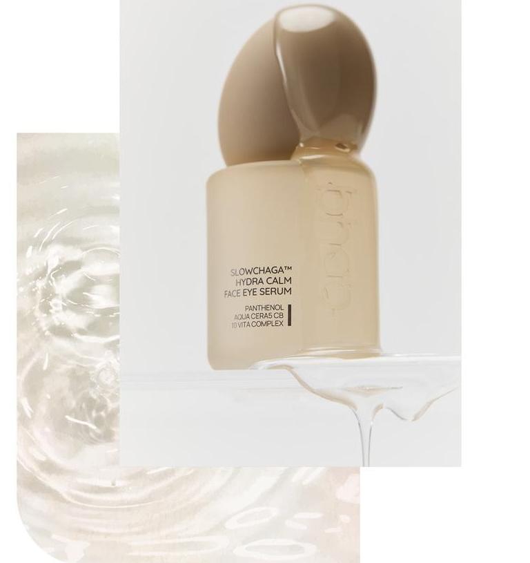 bhab Slow Chaga Face & Eye Serum 50ml | Moisture & Calming Care