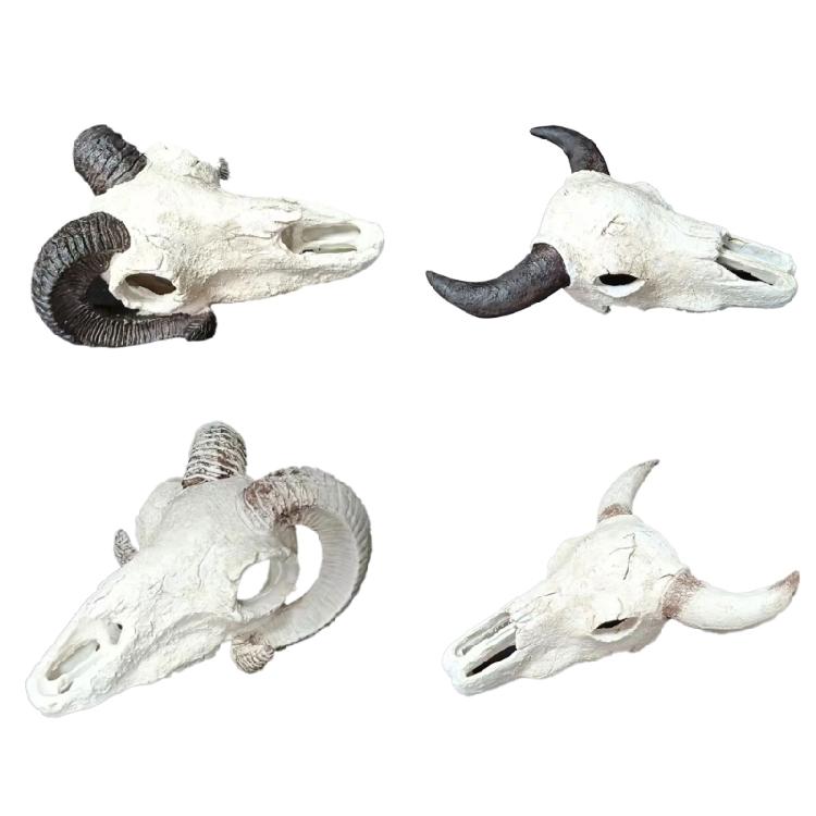 Aquarium Handicraft Skull Crafts Decoration FishTank Landscape Supplies