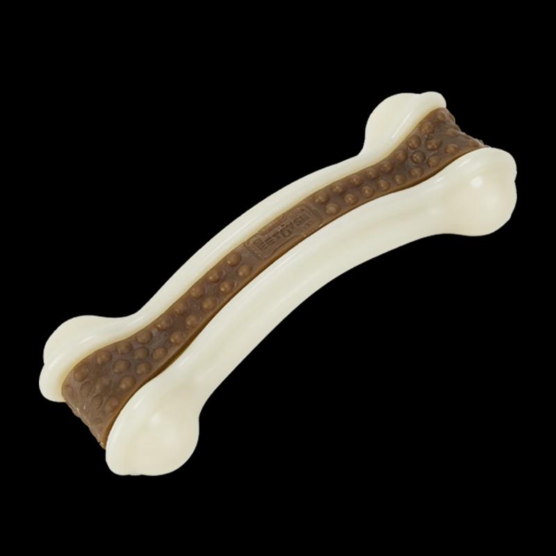 EETOYS Edible Curved Bone Chew Dog Toy