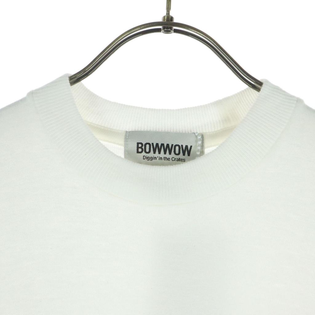 Unused BOWWOW Made In Japan Short Sleeve T-shirt L White Men's Used