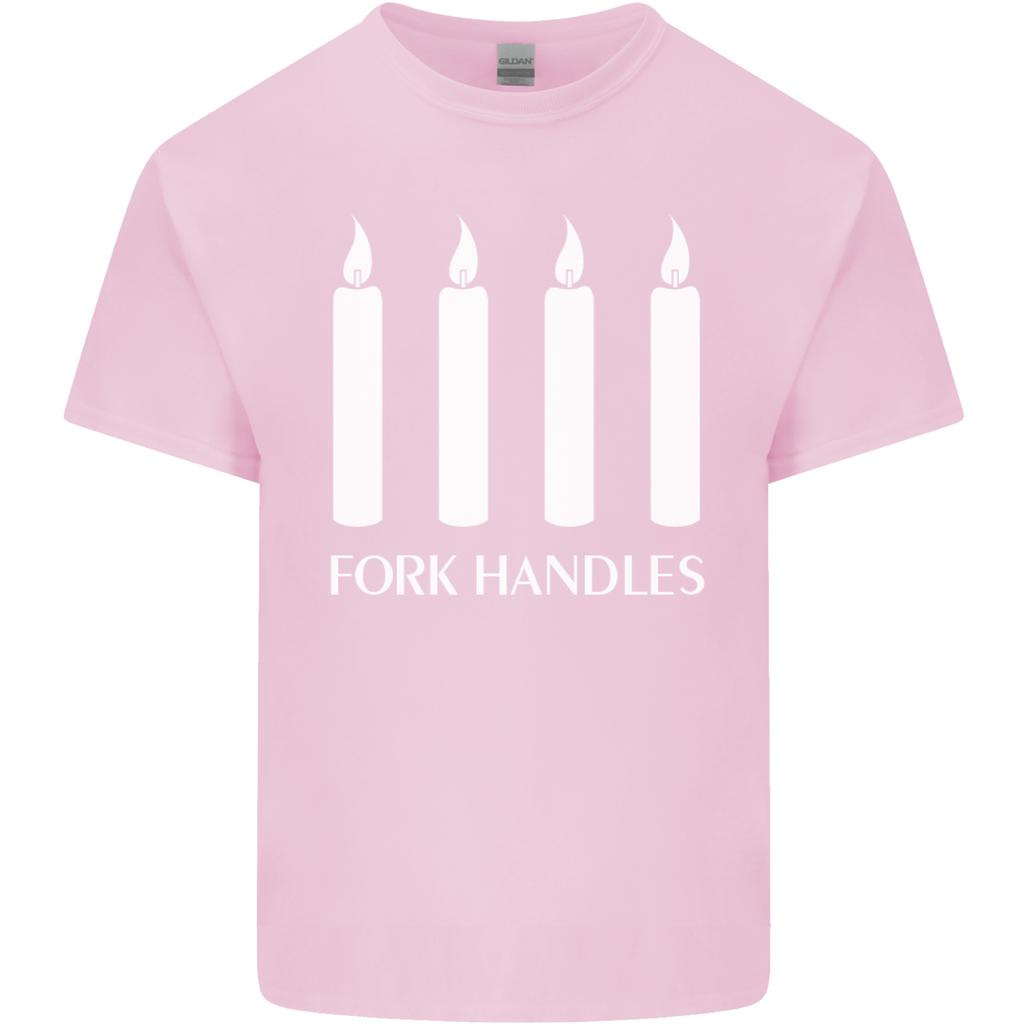 Four Candles Fork Handles Funny Two Ronnies Unisexs Light Cotton TShirt