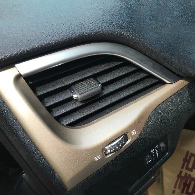 For Jeep Cherokee KL 2014 2015 2016 2017 2018    ABS Car Dashboard Upper Air Condition Vent Cover Trim