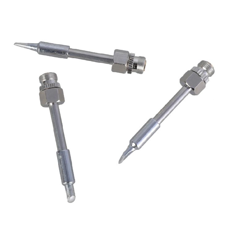 3Pcs Welding Head Soldering Tool Branding Iron 510 Interface Soldering Iron Tips Welding Tips USB Soldering Tip Set