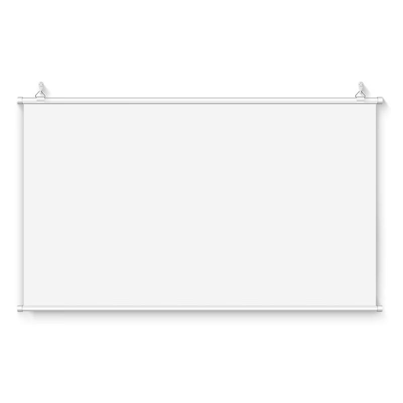 SMVP Punch-Free Wall-Mounted Anti-Light Projection Screen