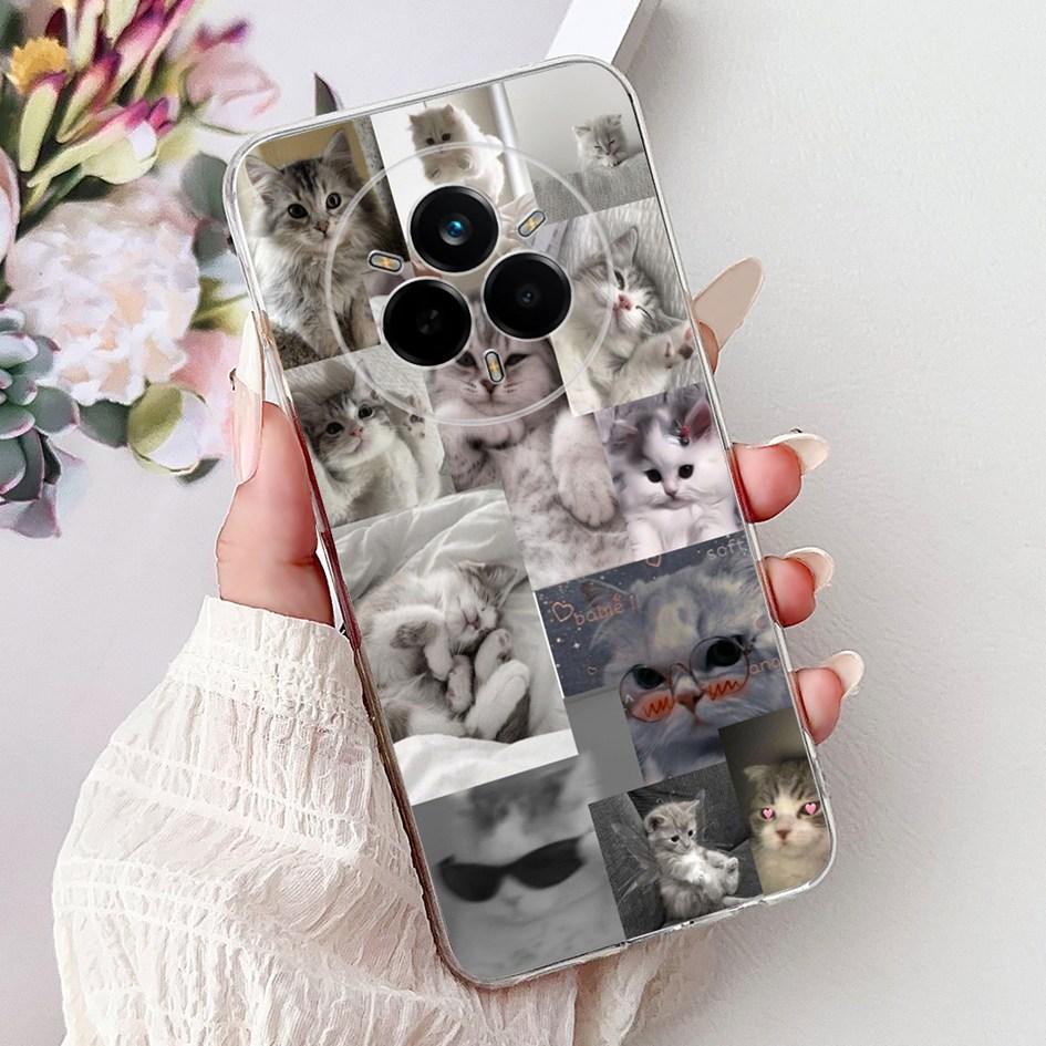 Für Realme 14 Pro 5G Hülle 2025 Cover Cooler Drache Löwe Cartoon Weiche Klare Silikon Handyhüllen Für Realme 14 Pro+ 14Pro Plus Capa
