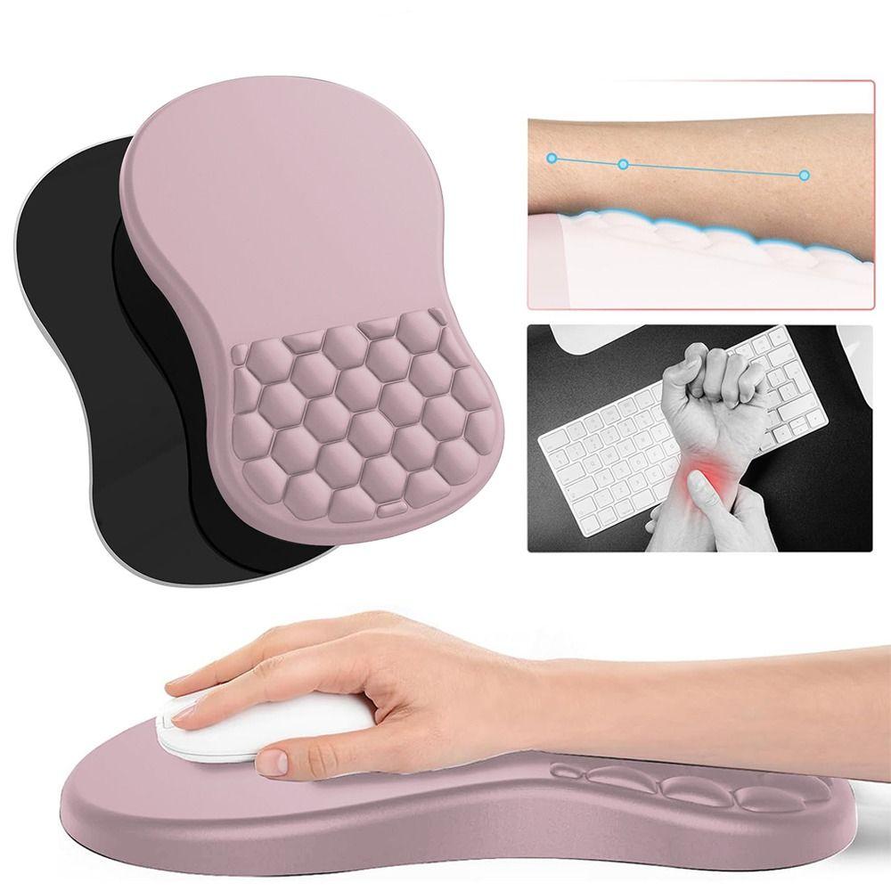 Pain Relief Wrist Support Mousepad High Elastic Wrist Rest Ergonomic Mouse Pad  Computer Work