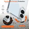 TPU Transparent Case for Samsung Galaxy S25 Edge S25 Ultra S25+ Plus Protective Cover Four Corners Shockproof Coque Fundas