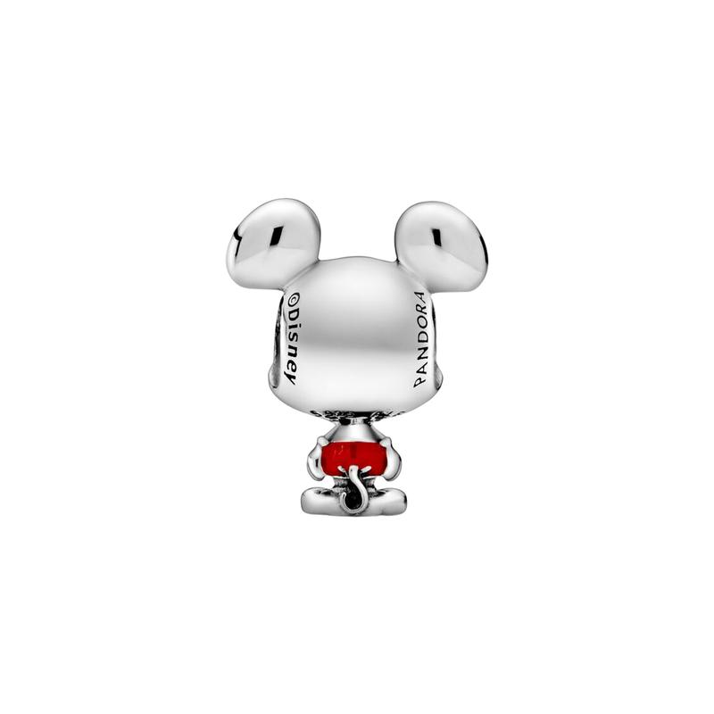 Pandora Disney Mickey and Minnie Fashion Versatile Pack of Two Jewelry Accessories Women's Silver ZT586