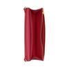 Coach Klare Old Hardware Accessories Chain Shoulder Strap Calfskin Wallet Small Size Women's True Red True Red