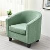Jacquard Elastic Club Bath Tub Armchairs Chair Covers Stretch Single Sofa Slipcover Couch Cover for Bar Counter with Seat Covers