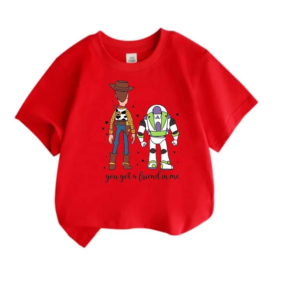 Children s Summer Fashion Printed Boys and Girls T-Shirt Travel Shirt 100