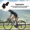Fingerless Work Gloves Adjustable Wrist Gym Gloves Anti Slip Reinforced Palm Hand Out Mittens For Hunting Cycling Climbing