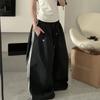 Waterproof Quick-Dry Retro American Three-Stripe Wide-Leg Lazy Loose Dance Athletic Casual Pants