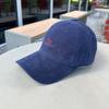 Feel letter embroidered baseball cap polished soft top Korean new women's spring and autumn fashion versatile cap