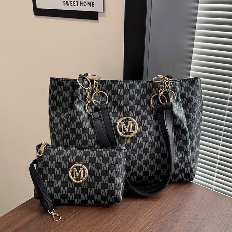 Женская плечевая сумка большой вместимости, портативная сумка-мессенджер