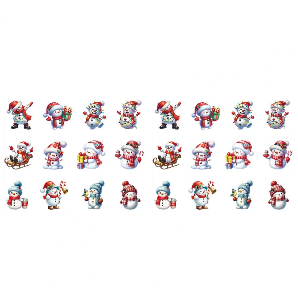 Festive Home Decor Holiday Decoration Pendant Festive Christmas Snowman Ornaments for Tree Home Decor Cartoon Snowman Hanging