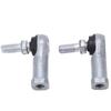 2pcs Tie Rod End Set 102022601 Left Right High Strength Replacement for Club Car DS Gas Electric Models