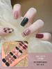 20 Pcs Halloween Christmas UV Semi Cured Gel Nail Stickers Self Adhesive Long Lasting Popular Nail Art Wraps