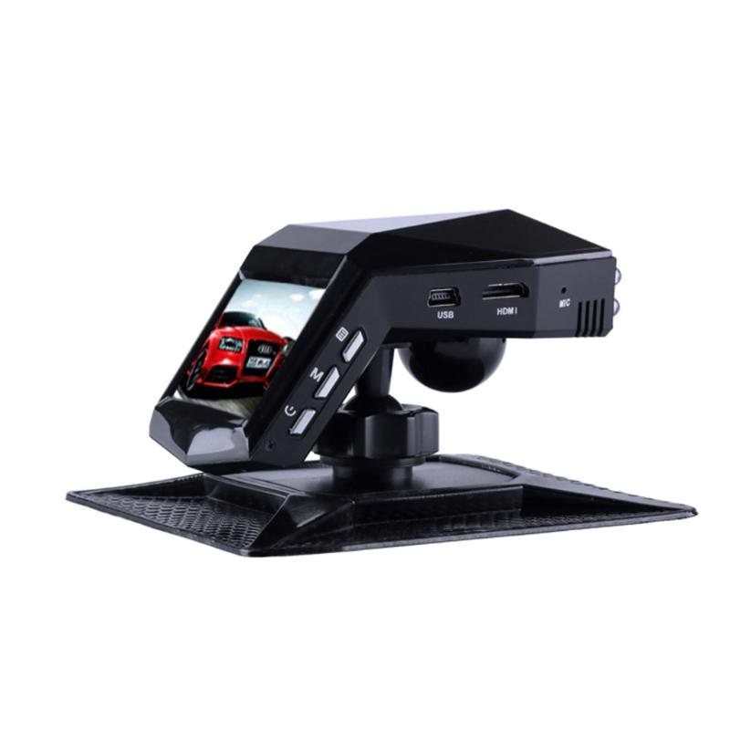 Front Windshield Car Camera No Wiring Required Night Mode 140° Wide View Loop Recording Built In G Sensor For Accident Protection