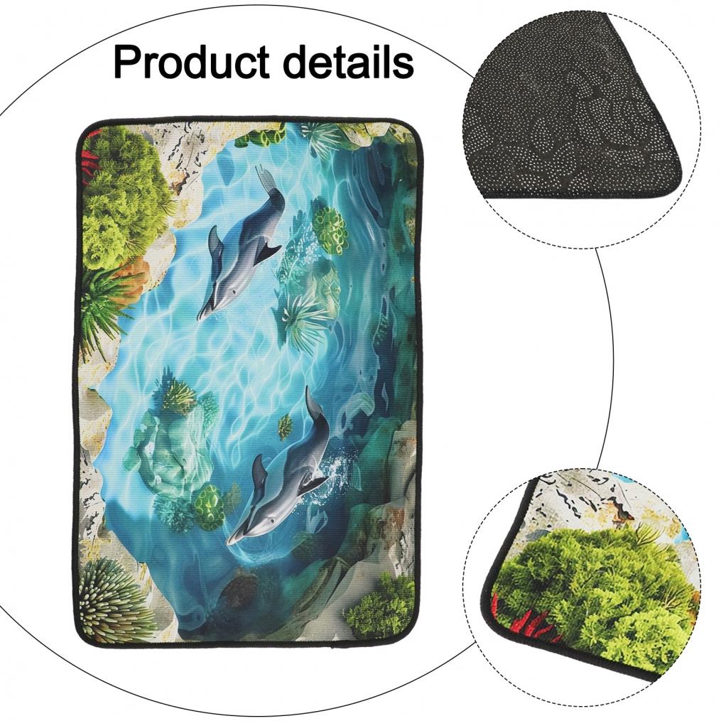 Kieselgurmatte Samt Fußmatte Außenbereich Elegantes Design