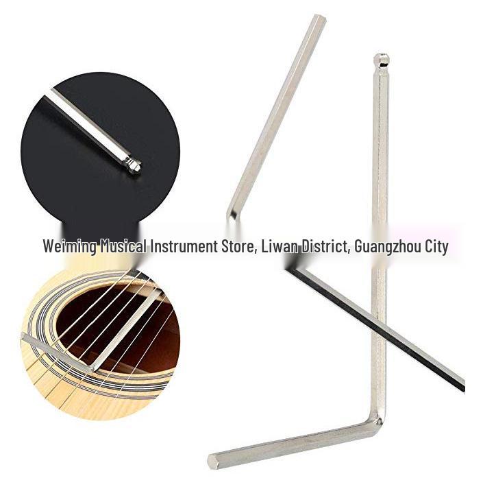 Martin Extended Model Acoustic Guitar Allen Wrench, Neck Adjustment Tool, 5mm/4mm, 6-Point. 5mm