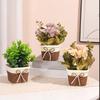 Tabletop Artificial Flower Decorations Simulation Potted Plant Ornaments