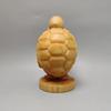 Mini Natural Wood Figure Collector Doll Wooden Sculpture Wood Carving Ornament 7cm x Width x Depth Roshi-sennin (Height 4.5cm 4cm)