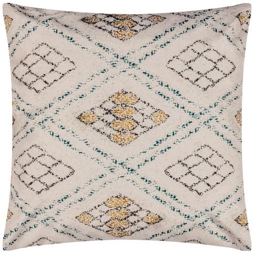 Furn Atlas Geometric Outdoor Cushion Cover 43cm x naturel