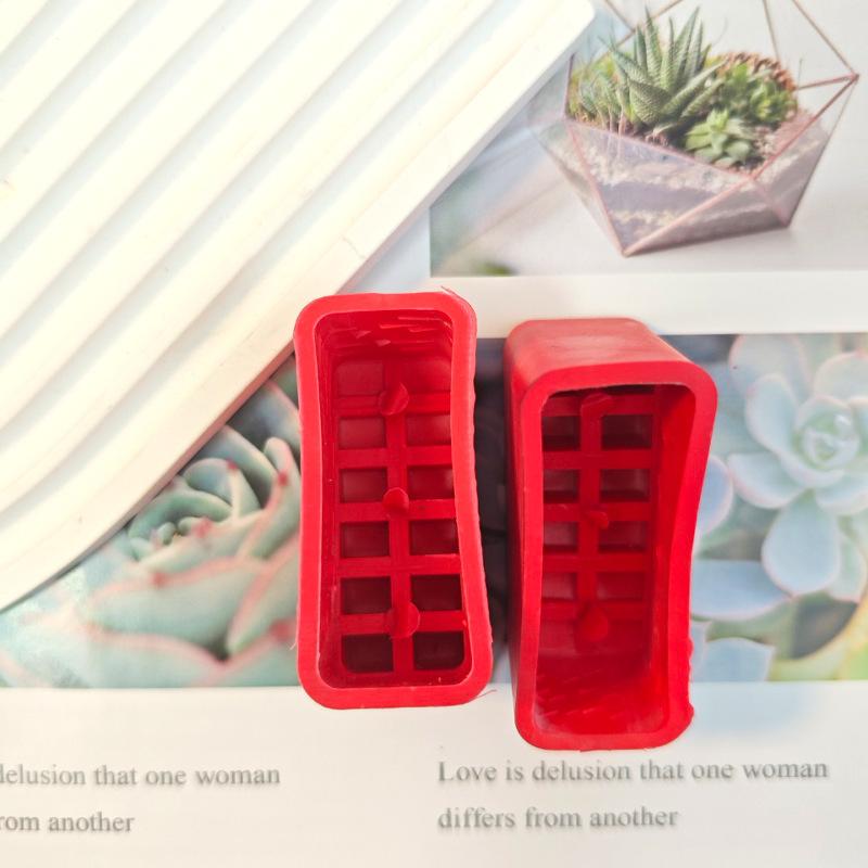 Protective Ladder Leg Covers Non-slip Rubber Foot Pads Shock Absorption Mat for Step Ladder Office and Home Use