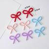 8Pcs Bows Cake Toppers Color Bow Cake Decoration Girls Happy Birthday Cake Topper Wedding Party Supplies