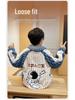 Cute Cartoon Boys' Coral Fleece Pajamas - Cozy Winter Flannel Sleepwear for Kids