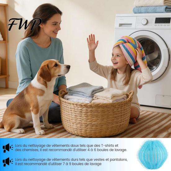 Washing Machine Hair Catcher 12Pcs Anti-Hair Ball, Machine, Anti Anti-brush Ball Reusable for Clothes, Linen and Bedding Cleaning