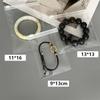 Non-yellowing, non-hardening frosted EVA zipper jewelry bags for earrings and bracelets