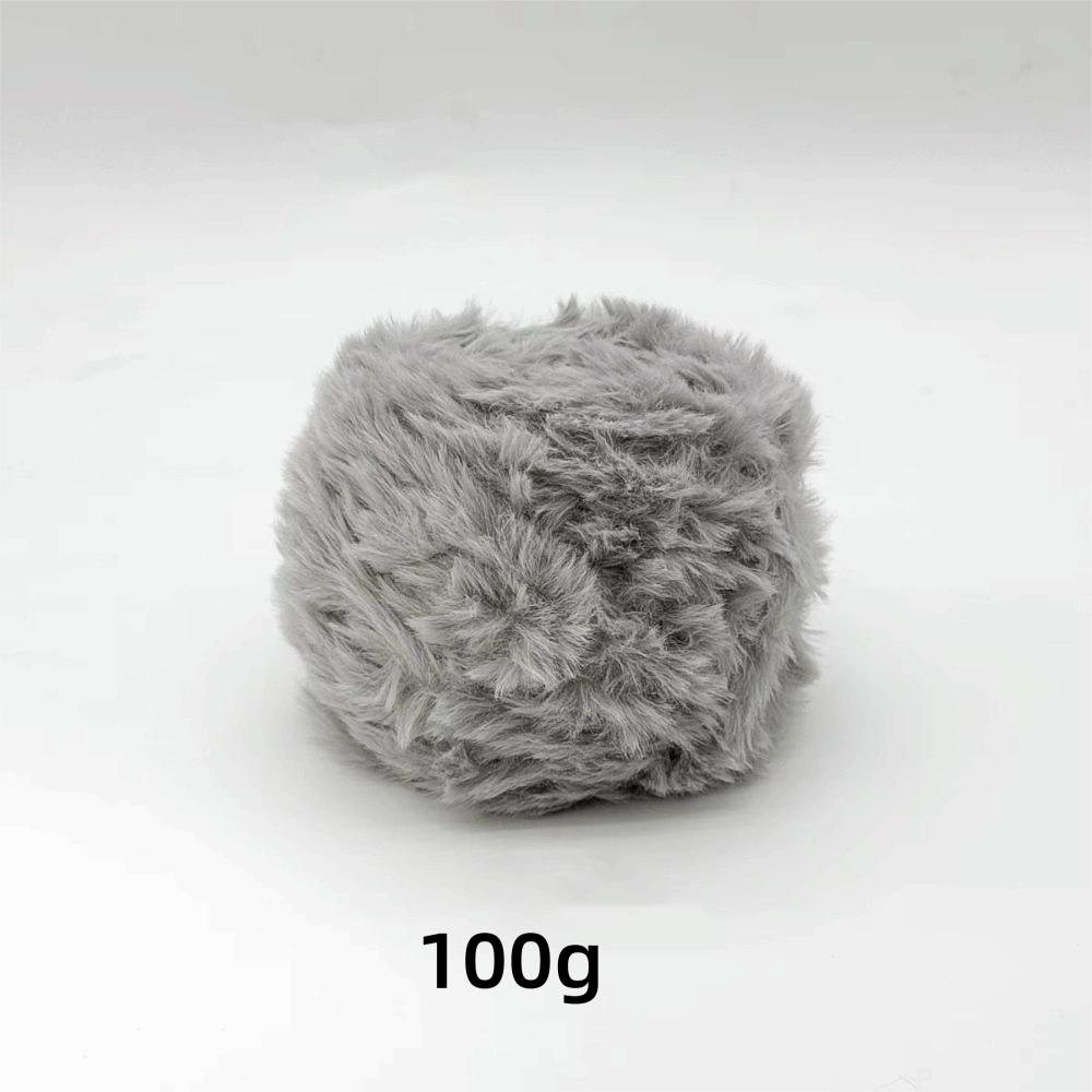 Comfortable Thread Long Haired Fur Yarn Soft Fluffy 100g Eyelash Yarn Handmade Imitation Rabbit Hair Crochet Yarn Blanket Making