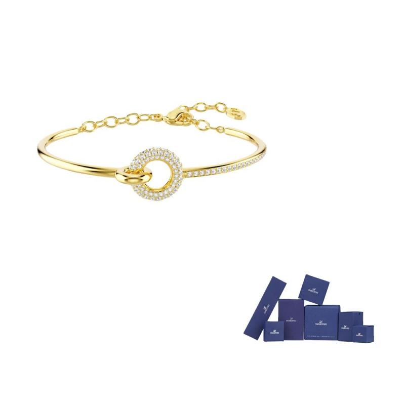 Swarovski Dextera Bangles Unisex White F-Original brand box белый