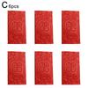 6Pcs Red Envelope New Year Red Pocket Chinese New Year Red Envelopes Red Bag Spring Festival Marriage Birthday Red Envelopes