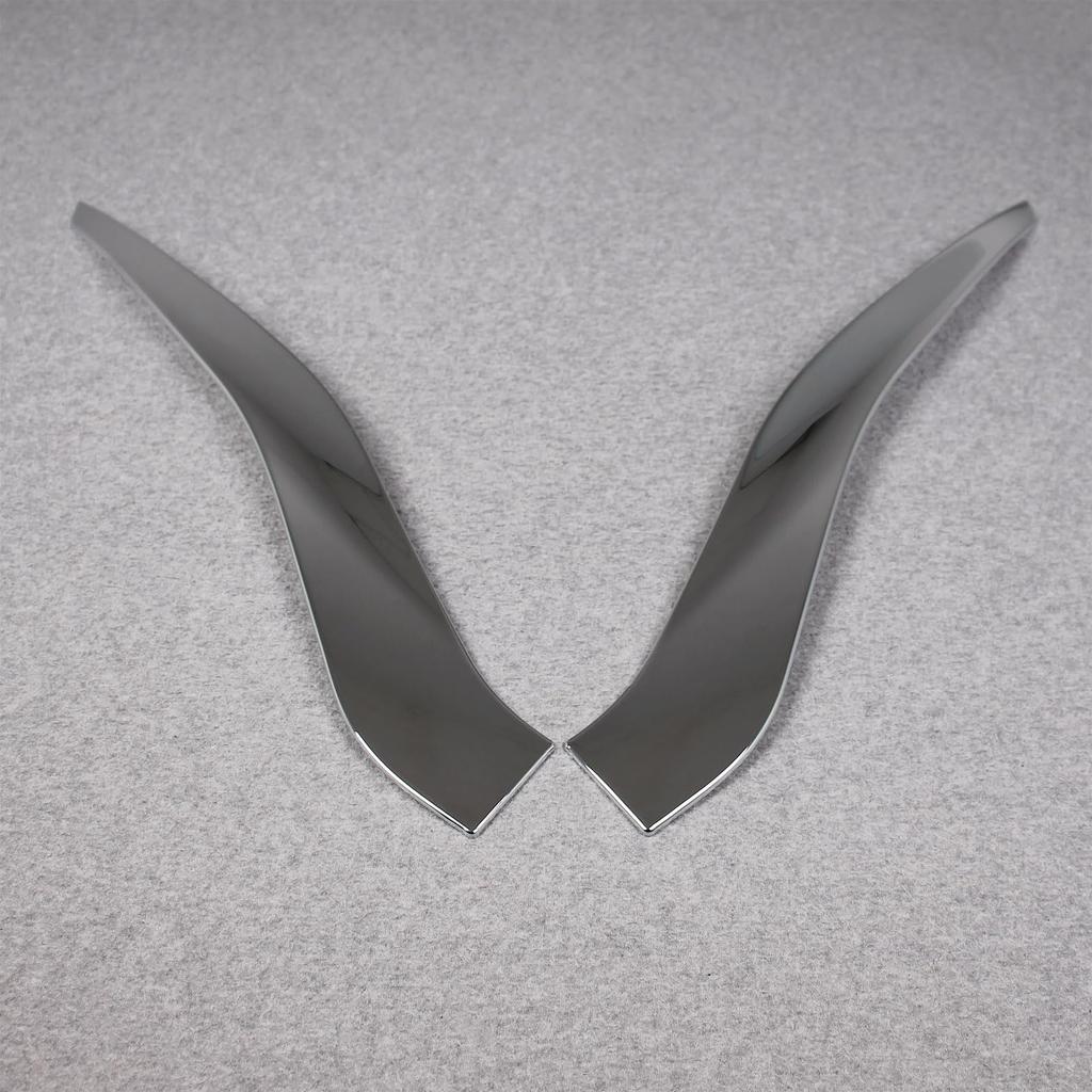 RUIQ Toyota New 40 Series Exterior Rear Back Door Rear Emblem Area Chrome Plated Designed Exclusively for the Toyota Alphard/Vellfire Garnish,