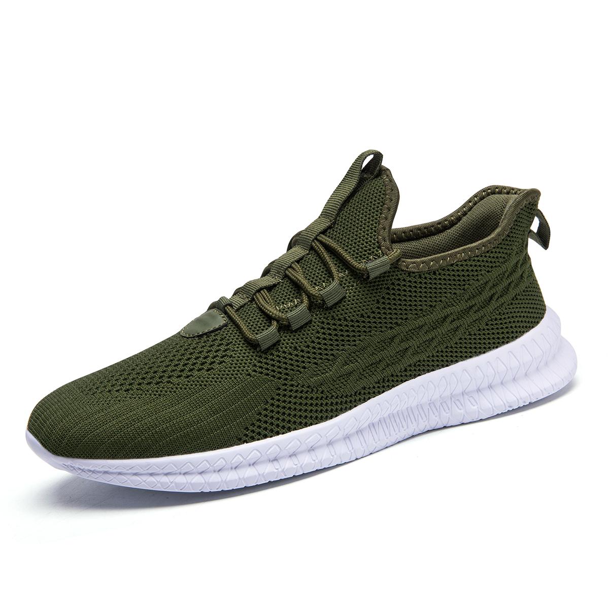 

мода Fujeak Дихаючі Повсякденні Кросівки для Жінок Легкі Зручні Кросівки Нековзке Взуття для Бігу Жіноче Взуття Zapatillas Hombre 46 зелений