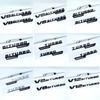 Letter Emblem for Mercedes Benz V12BITURBO V8 BITURBO 4MATIC+ TURBO 4MATIC Car Styling Fender Logo Sticker Chrome Glossy Black XH4 Lmjp0